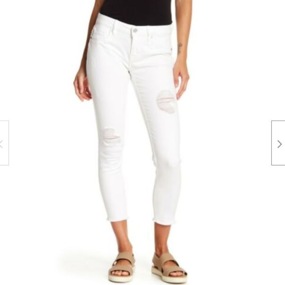 Vigoss Jagger Destructed Classic Fit Skinny Jean - Picture 1 of 3